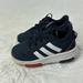 Adidas Shoes | Adidas Sneakers Elastic Laces Kids 6 | Color: Blue/White | Size: 6b