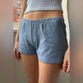 Brandy Melville Shorts | Brandy Melville Blue Emery Sweatshorts | Color: Blue | Size: Xs/S
