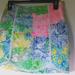 Lilly Pulitzer Skirts | Lilly Pulitzer Skort. Beach Multi Color. Size 0 (28" Waist) New W/O Tag | Color: White | Size: Size 0. Waist Is 28".