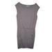 Athleta Dresses | Athleta Womens Med Micro Stripe Westwood Ruched Bodycon Dress Brown Sleeveless | Color: Brown | Size: M