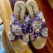 Free People Shoes | Free People Almost New Wedges Size 8 | Color: Purple | Size: 8