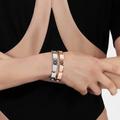 Louis Vuitton Jewelry | Authentic Louis Vuitton Nanogram Silver Bracelet Size M, Authentic, New In Box. | Color: Gold/Silver | Size: Os