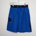 Adidas Swim | Adidas Boys Blue Swim Trunks With Side Pocket Big Logo Size Large 14/16 | Color: Black/Blue | Size: Lb