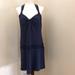 American Eagle Outfitters Dresses | American Eagle. Halter Dress. Blue And White Polka Dot. Xl | Color: Blue/White | Size: Xl