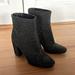 Jessica Simpson Shoes | Jessica Simpson Black Sequin Booties Size 9 | Color: Black | Size: 9