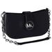 Kate Spade Bags | Michael Kors Carmen Small Leather Pouchette Shoulder Bag Black Saffiano Leather | Color: Black | Size: Os