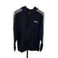 Adidas Jackets & Coats | Adidas Climate Men's Navy Hooded Full Zip Jacket Size Medium | Color: Blue | Size: Medium