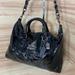 Coach Bags | Coach Madison Sabrina Crinkle Patent Leather X Large Limited Edition Satchel | Color: Black | Size: Os