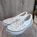 Vans Shoes | Kids Vans Classic Rad Rainbow White Slip-On Skate Sneakers | Color: Pink/White | Size: 1.5g