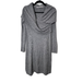 Athleta Dresses | Athleta Sochi Heather Gray Knit Crossover Dress Size Xs | Color: Gray | Size: Xs