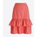 J. Crew Skirts | J Crew Coral Pink Tiered Ruffle Skirt Womens Size 2 Euc | Color: Orange/Pink | Size: 2