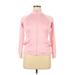 Ideology Track Jacket: Pink Color Block Jackets & Outerwear - Women's Size X-Large