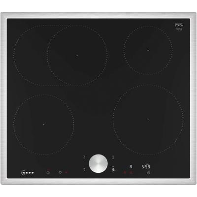 NEFF Induktions-Kochfeld "T56STF1L0", grau (edelstahl), B:58,3cm H:5,5cm T:51,3cm, Kochfelder, mit intuitiver Twist Pad Bedienung Image