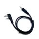 Baofeng 2-poliger K-Typ-Headset-Stecker an 3 5-mm-Lautsprecherschnittstelle Audio-Konvertierungs