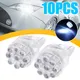 2-10 stücke Auto t20 9led Blinker Glühbirnen 12v 36lm weiße Bremse Rücklicht für Auto 7443 7440 LED