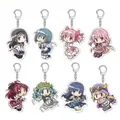 Anime Puella Magi Madoka Magica Schlüssel bund Kaname Akemi Homura Miki Sayaka Tomoe Mami Kyoko