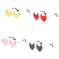 Lunettes soleil diable pour Halloween cœur du diable mascarade fête Cosplay nouvelle collection