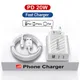 20W PD USB-C Power Adapter Fast Charger For Apple iPhone 15 14 13 12 11 Pro Max X XS XR 7 8 Plus USB