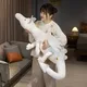 Jouet en peluche dinosaure grande taille animal de dessin animé doux dragon de neige beurre