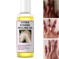 Huile de Peeling Jaune Super Forte pour Peau Foncée Bain Hydratant Élimine la Fréquence 2 Pièces