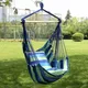 Canvas Swing Chair for Indoor Outdoor Garden Patio Leisure Hanging Bed Beach Hammocks Chair Hanging