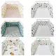 Hot Sale Baby Crib Bumper Cotton Thicken One-piece Crib Around Cushion Cot Protector Pillows