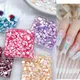 Nail Jewelry Colored rose Shell Nail Shell Pieces Ultra-thin Nail Shell Fragments Nail Jewelry