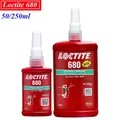 50/250ml Neue Loctite 680 Lager Zylindrischen Halten Kleber Verhindern Auswirkungen Vibration