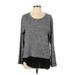 TWO by Vince Camuto Long Sleeve Top Gray Marled Crew Neck Tops - New - Women's Size Large