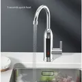 Robinet chauffe-eau électrique 3000W robinet de cuisine eau chaude et froide double usage