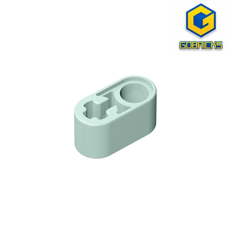 Gobricks GDS-669 Technik, Liftarm dick 1 x 2 – Achsloch kompatibel mit Lego 60483 74695 Kinder-DIY-Teilen Image