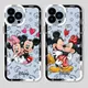 Coque de téléphone mignonne Disney Minnie coque souple pour Apple iPhone 11 14 15Pro XS 12