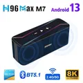 H96max m7 mit Bluetooth-Lautsprecher Set-Top-Box rk3528 android 13 0 Dual-WLAN-Dual-Lautsprecher