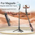 Supporto magnetico per treppiede mini selfie stick estensibile con telecomando wireless Bluetooth