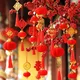 2024 Spring Festival Lantern Pendant Chinese New Year Ornament Decoration Party Gift Bonsai Pendant