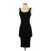 Wilfred Free Casual Dress - Midi Scoop Neck Sleeveless: Black Solid Dresses - Women's Size 2X-Small