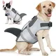 Gilet de sauvetage anti-fissure pour animaux de compagnie maillot de bain chien requin glaçure