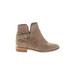 MICHAEL Michael Kors Ankle Boots: Tan Print Shoes - Women's Size 6 - Round Toe