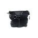 Coach Factory Leather Crossbody Bag: Black Solid Bags