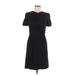 Jasmine Di Milo Casual Dress: Black Dresses - Women's Size 6