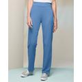 Blair Women's Go Everywhere Straight Leg Pull-On Knit Pants - Blue - L - Misses