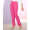 Blair Women's Slimtacular® Straight Leg Pull-On Pants - Pink - XL - Misses