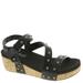 Corkys Revolve - Womens 10 Black Sandal Medium