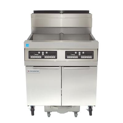 Frymaster SCFHD350G Commercial Gas Fryer - (3) 50 lb Vats, Floor Model, Liquid Propane, Stainless Steel, Gas Type: LP