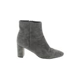 Nine West Ankle Boots: Gray Shoes - Women's Size 9