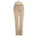 American Eagle Outfitters Khaki Pant Straight Leg Boyfriend: Tan Print Bottoms - Women's Size 12