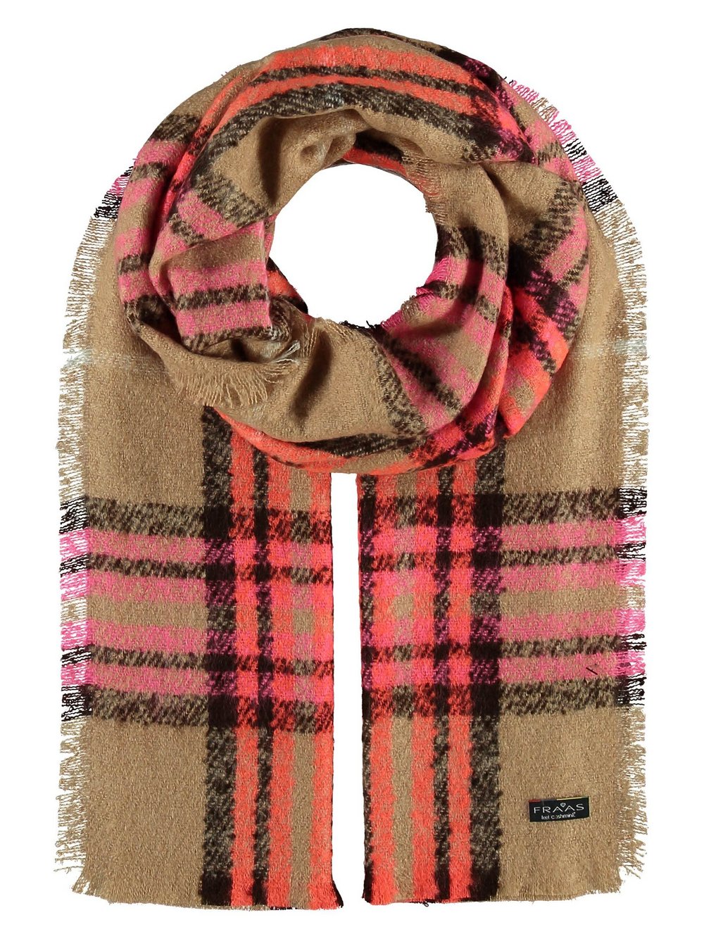 Fraas Stola Damen camel, ONE SIZE Image