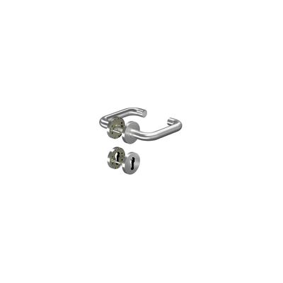 Rosettengarnitur Pure Kl. 3 U-Form 8100/6501/6612, Edelstahl, pz - Ogro Image