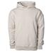 Independent Trading Co. IND280SL Avenue Pullover Hooded Sweatshirt in Ivory size Large | Cotton/Polyester Blend