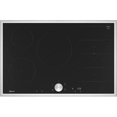 NEFF Flex-Induktions-Kochfeld "T68STV4L0", schwarz, B:80,2cm H:5,5cm T:52,3cm, Kochfelder, mit intuitiver Twist Pad Bedienung